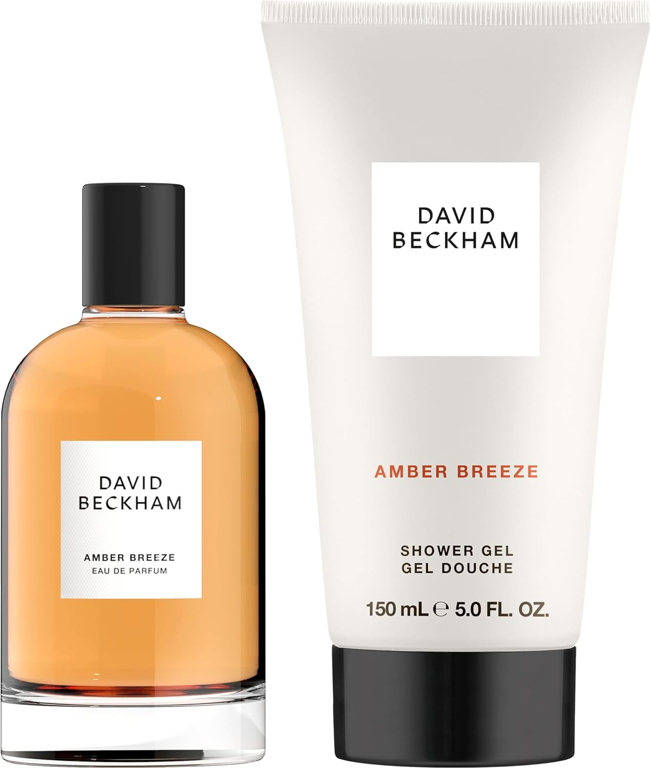 David Beckham Collection Amber Breeze Eau De Parfum & Shower Gel Gift Set for Him, Ambery, Aromatic Scent, 100Ml & 150Ml image number 6