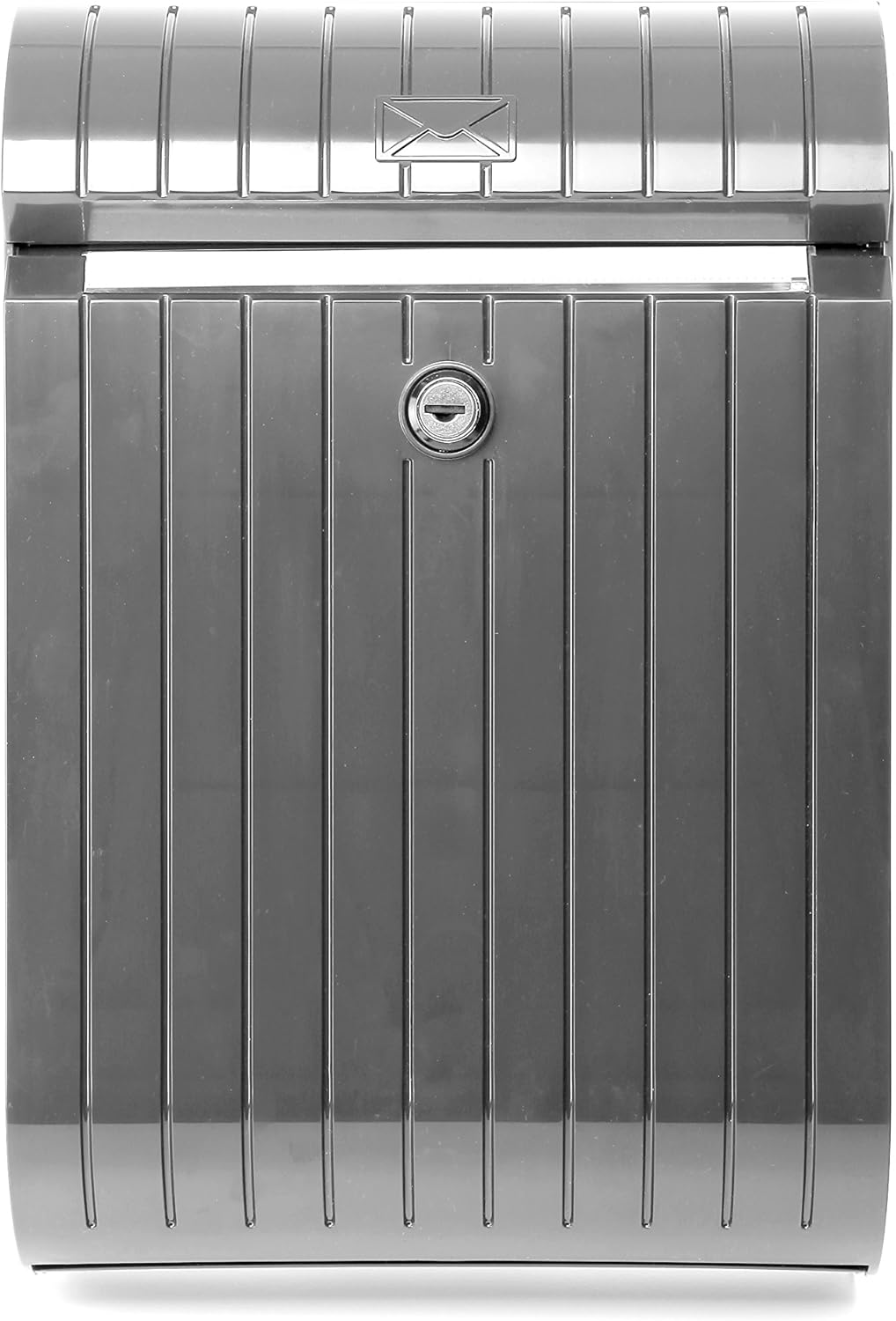 TATAY Mailbox Piccolo, Modern Design, Anthracite Grey, Made of Resistant Plastic, Anti-Uv, Easy to Maintain, Ideal for Installation in Both Single-Family Homes and Communities. image number 2