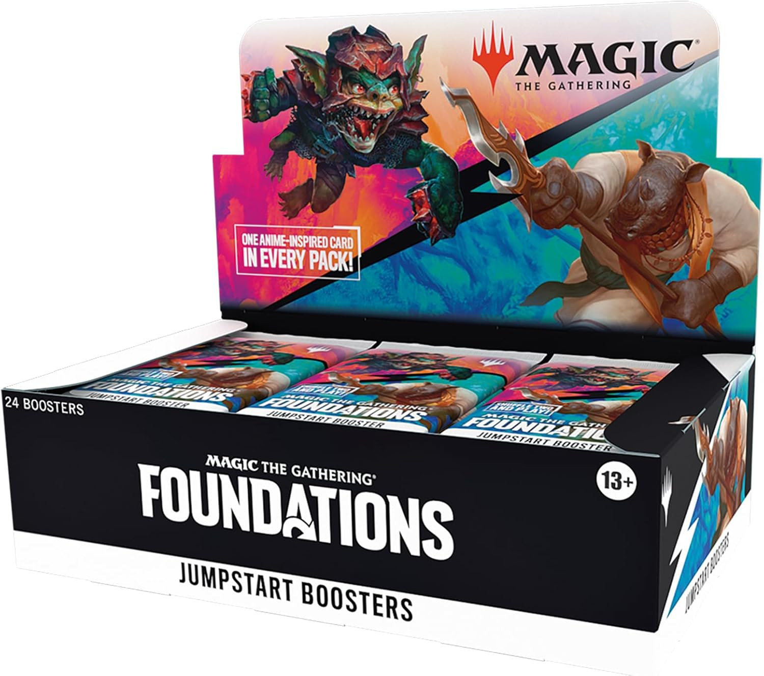 Magic the Gathering Foundations Jumpstart Boosters Card Game (24 Boosters per Display) image number 6