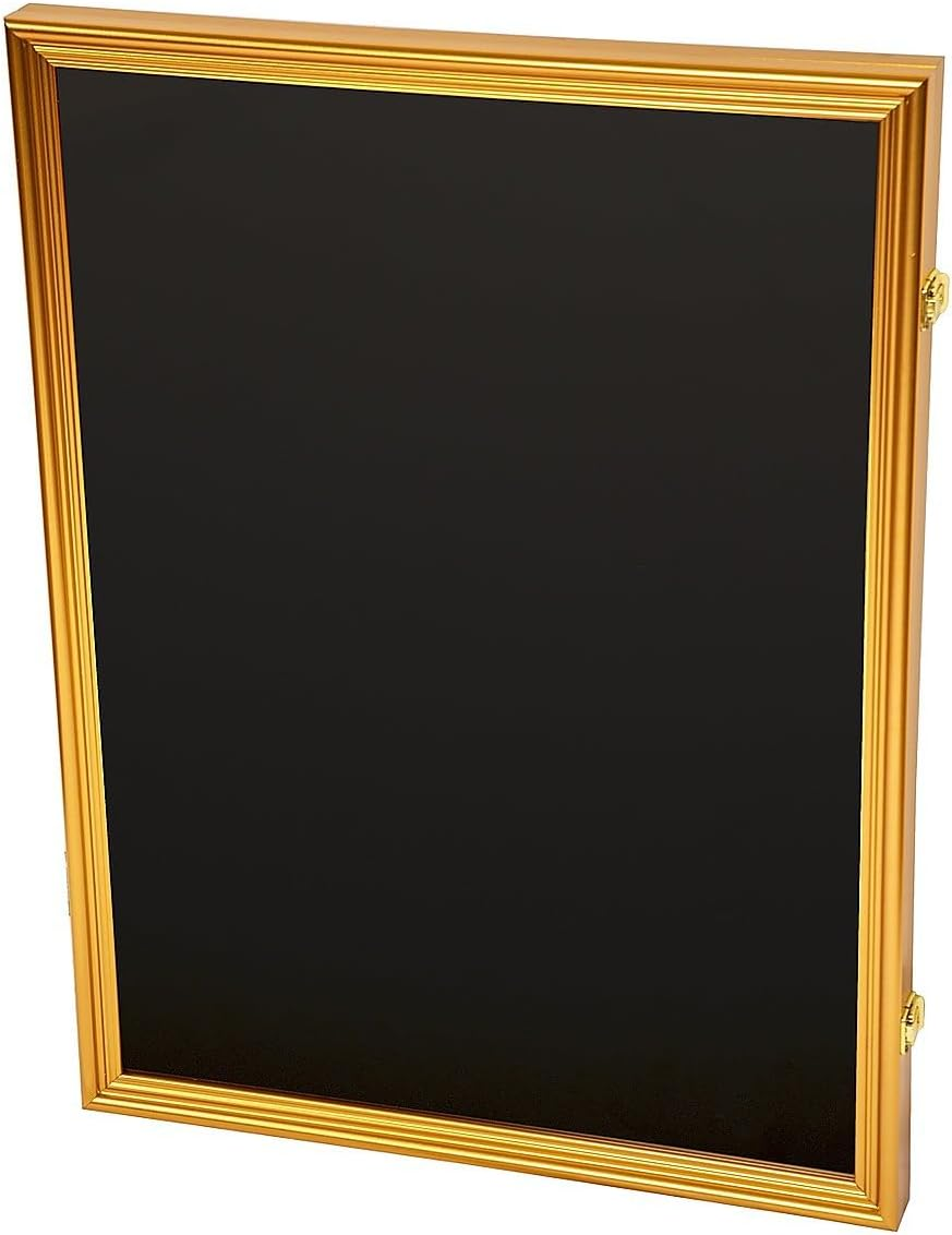 Wall Display/Case Lockable Rack 80Cm Football Basketball Jersey Storage Box in Black