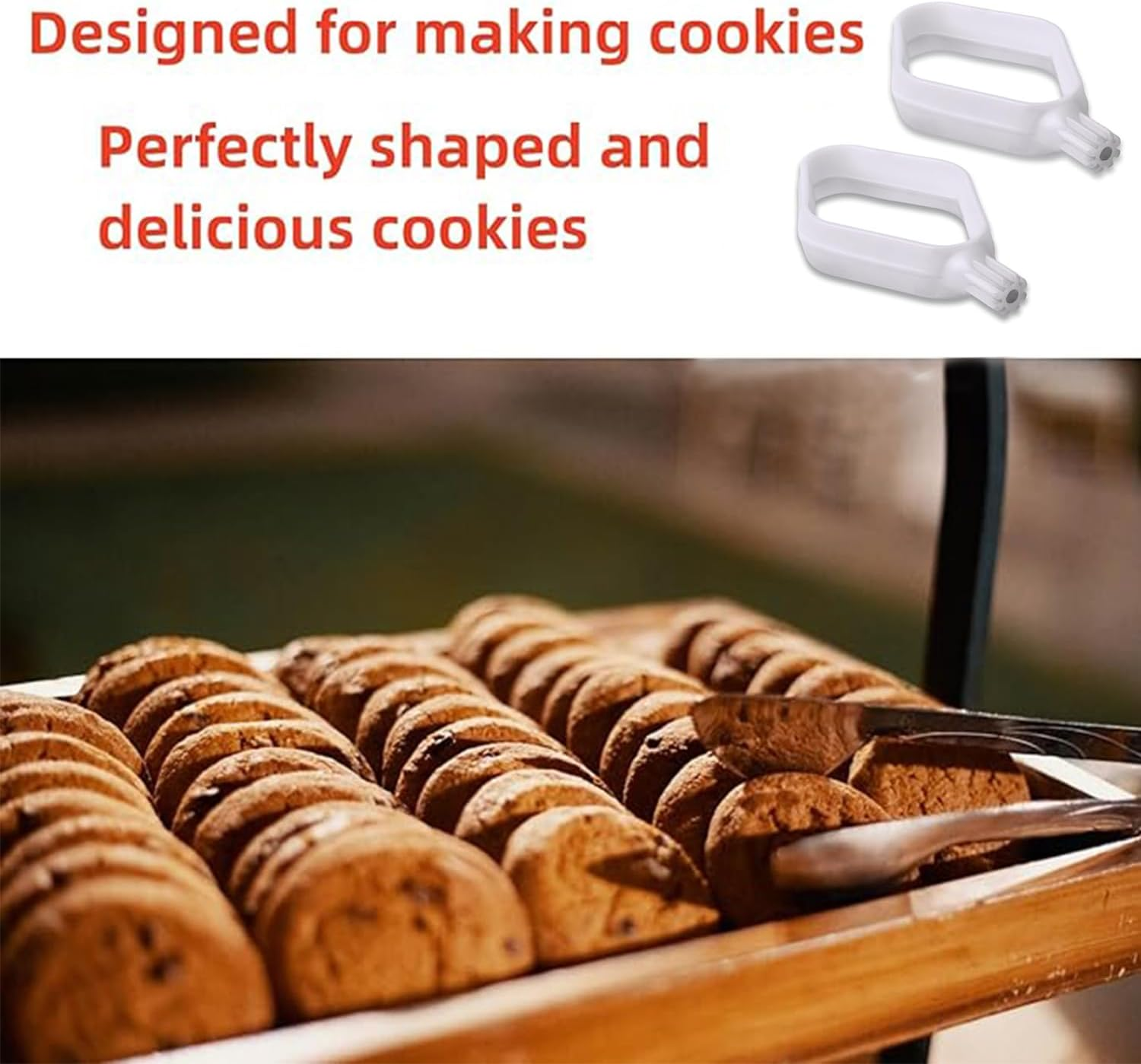 2 Pack Cookie Paddles Fit for BO-SCH Mixers,Cookie Dough Paddles Replace for BO-SCH Universal&Universal plus Mixer,Food Grade image number 1