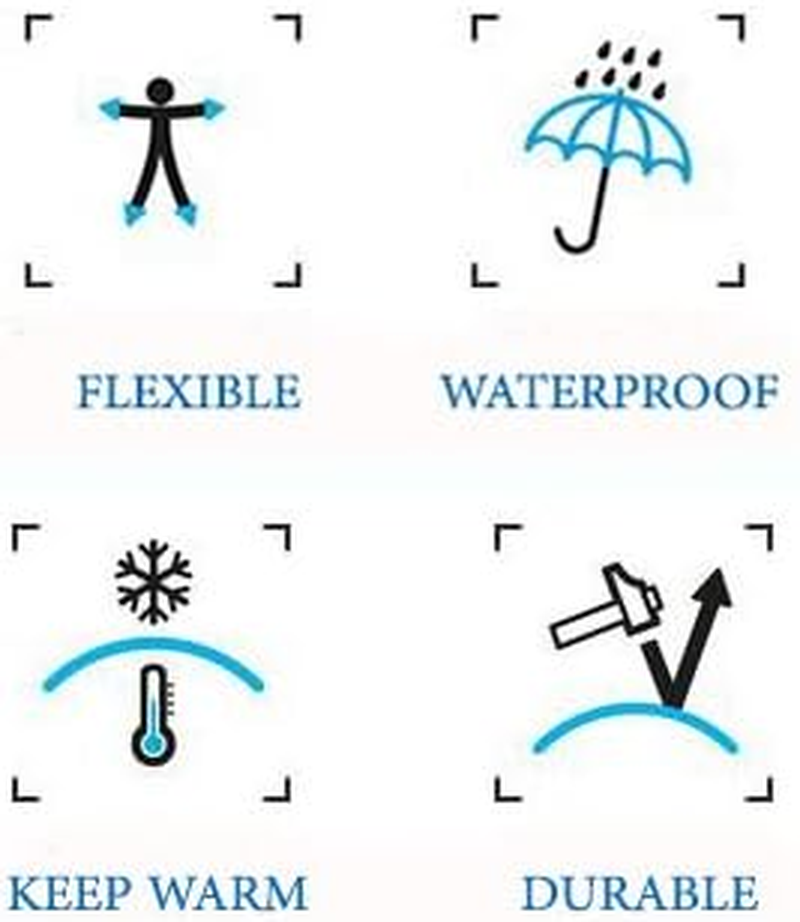 Kids Youth Teens Ski Gloves Waterproof Breathable 3M Lined Ski Gloves(1 Pair Only) image number 5