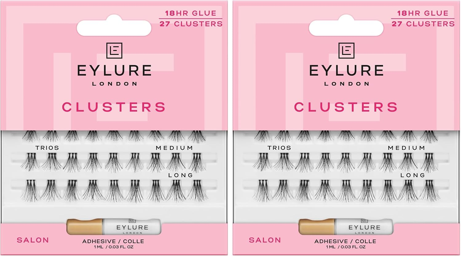 Eylure Individual Cluster Trios (Pack of 2) image number 2