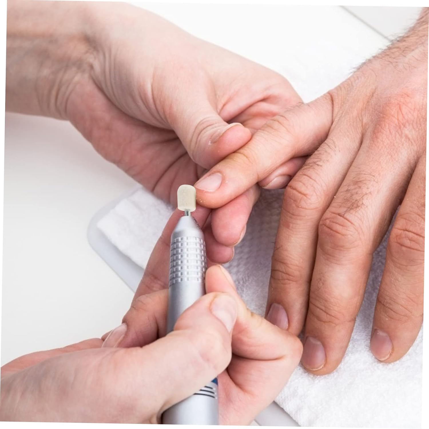 Didiseaon 8Pcs Nail Polishing Pad Assortment Kit Polishing Buffing Wheel Buffing Mop Kit Nail Polisher Equipment image number 2