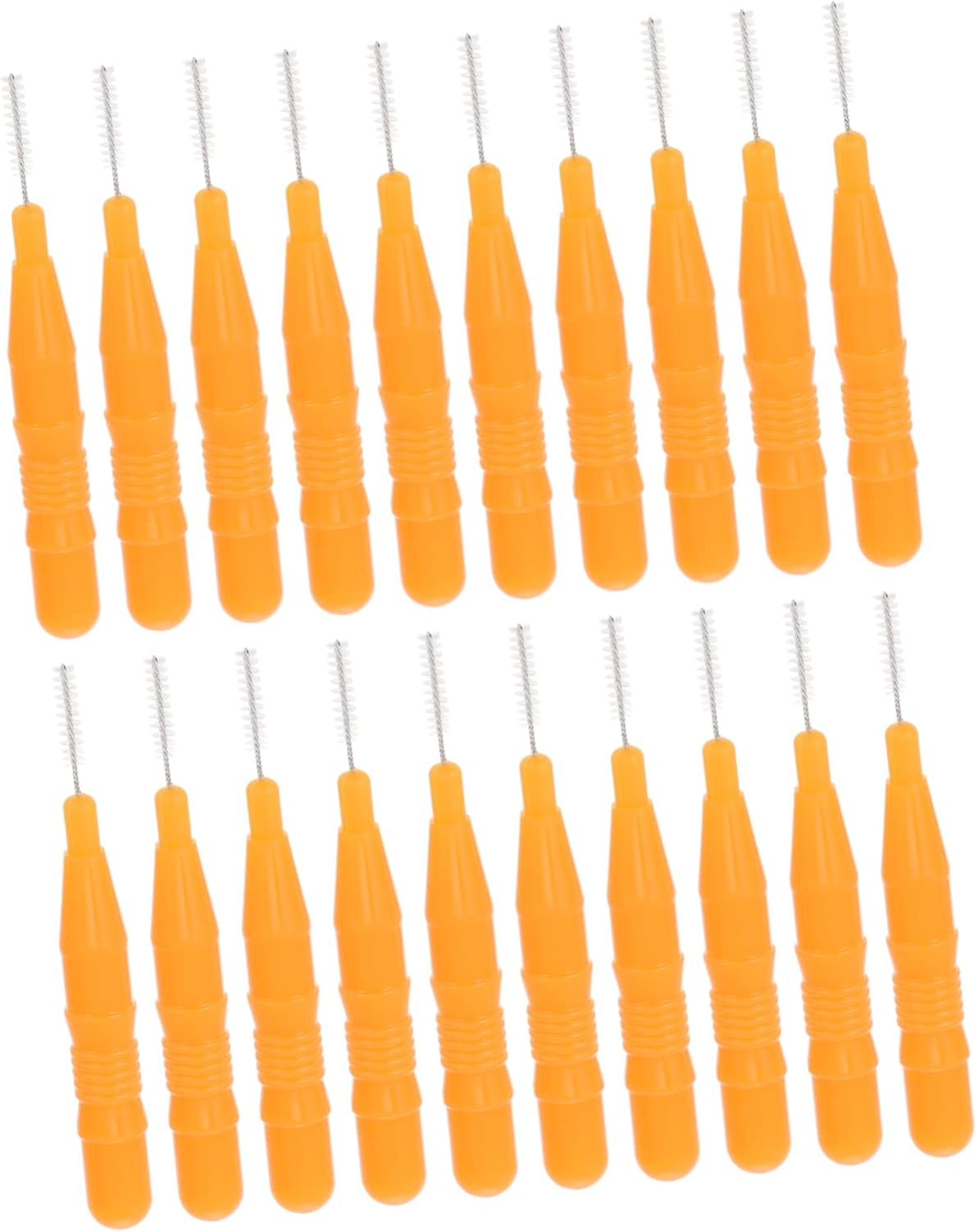 20Pcs Mini Makeup Brushes Multi-Use Eyebrow Makeup Brushes and Interdental Brushes with Bristles for Precision Application and Grooming