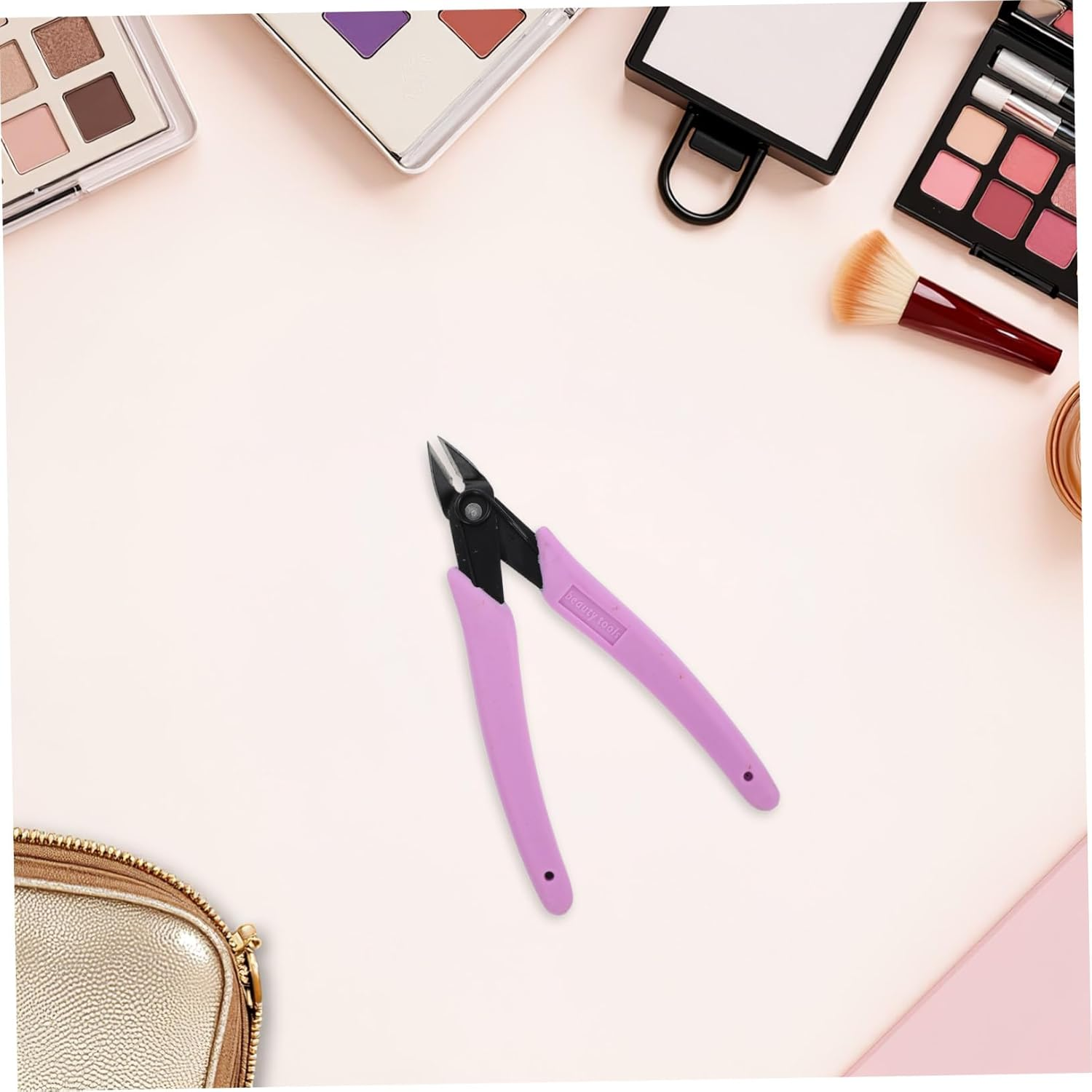 WRITWAA Nail Art Diamond Removal Pliers Stainless Steel Manicure Clippers for Rhinestone Remover Nail Charm Diy Decorations image number 4