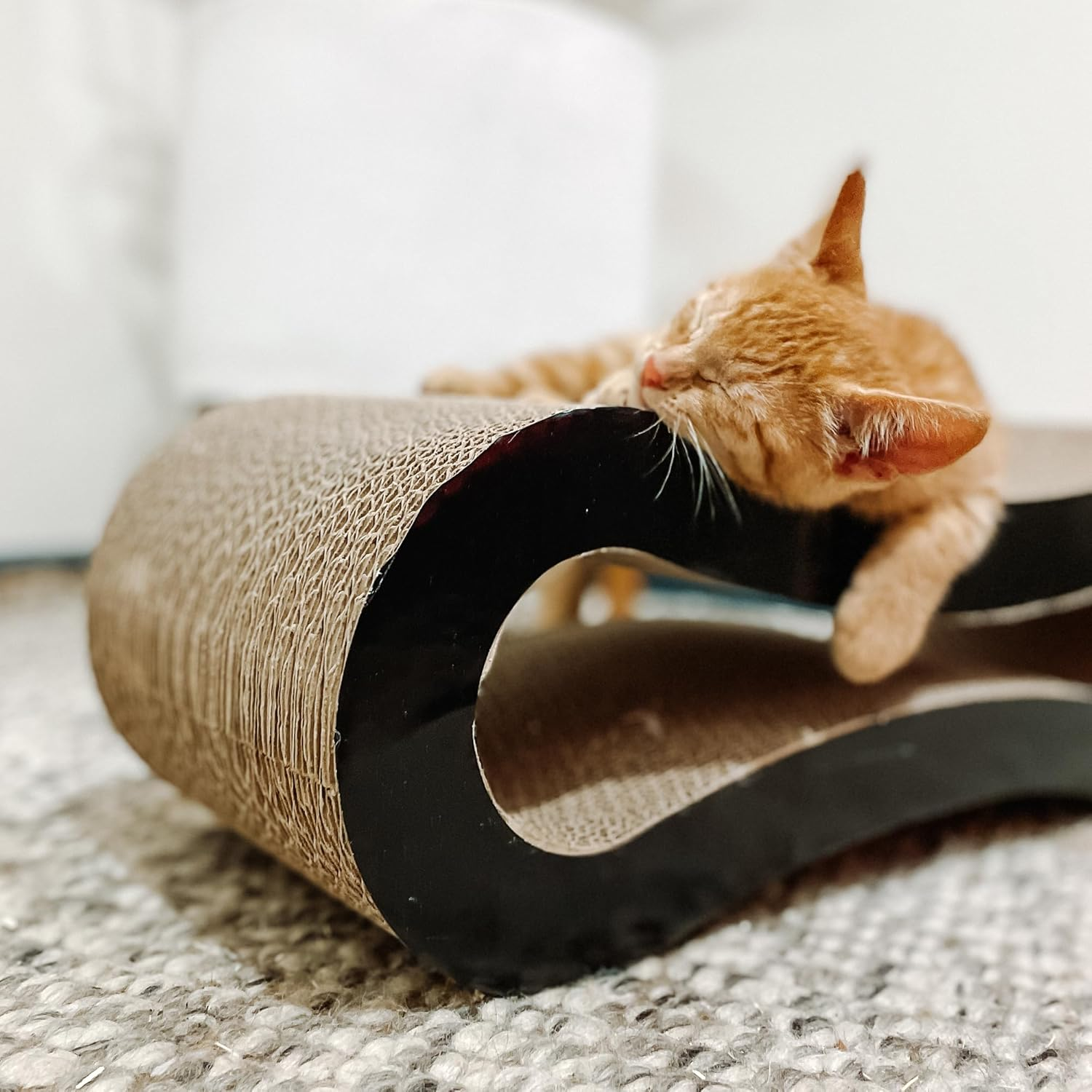 Cattitude Cat Scratch Board Infinity - Cat Scratcher, Cardboard Scratching image number 3