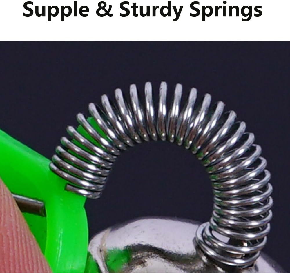 100Pcs Fishing Rod Bite Alarms, Tackle Loud Dual Alert Bells Fishing Rod Bite Alarm Bell, Special Double Bell the Signal Is Crisp and Loud, Accurate image number 6