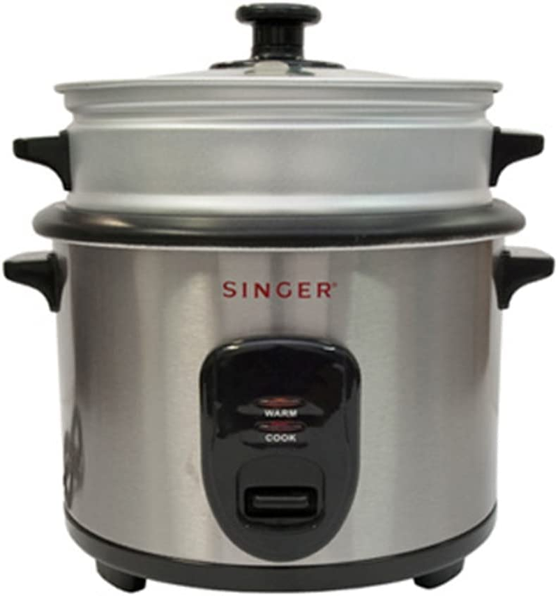 Singer Non-Stick Rice Cooker, 10 Cup/1.8 Litres Capacity image number 1