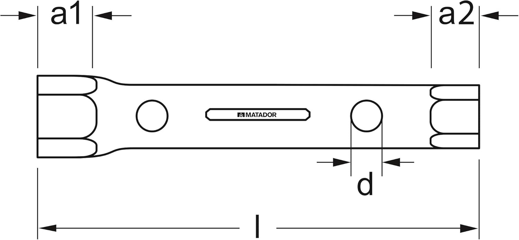 Matador 0380 3032 Tubular Socket Spanner 30 X 32 Mm image number 3