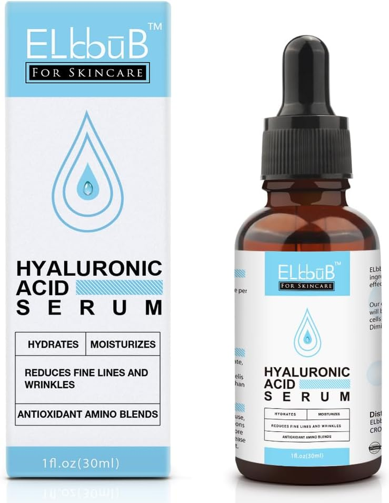 Hyaluronic Acid Serum for Face 30Ml | Anti-Aging Wrinkle Serum | Deep Hydration, Moisturizing & Firming | Smooths Fine Lines, Brightens & Softens Skin | Lightweight Fast Absorbing | Pack of 2 image number 2