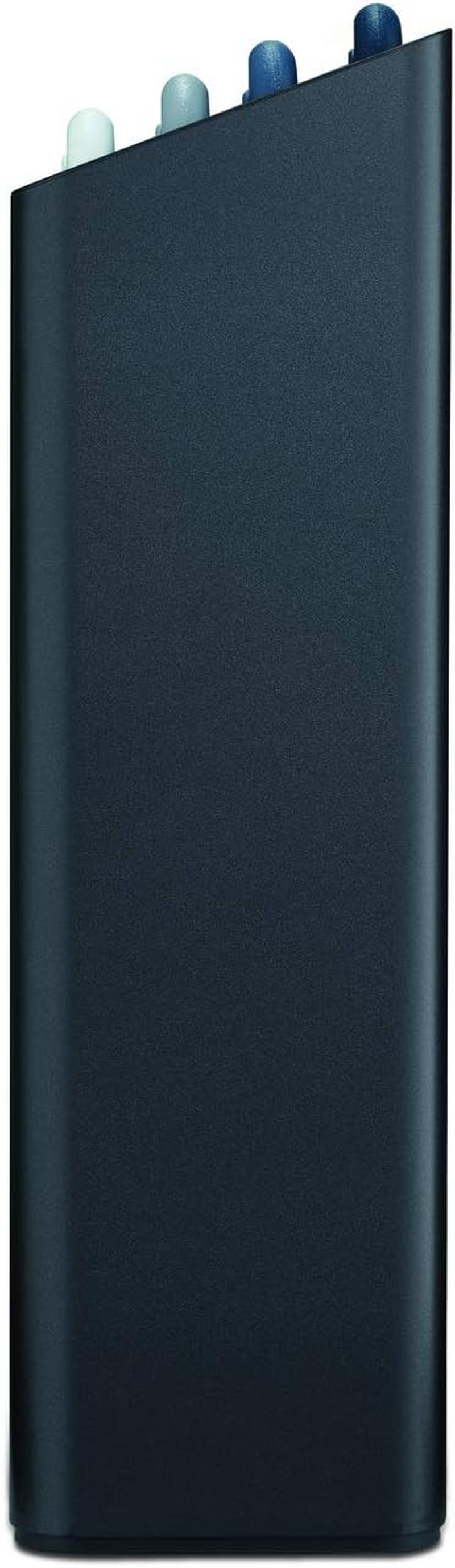 Joseph Joseph Folio Set of 4 Colour-Coded Chopping Boards with Storage Case (Large) - Graphite image number 4