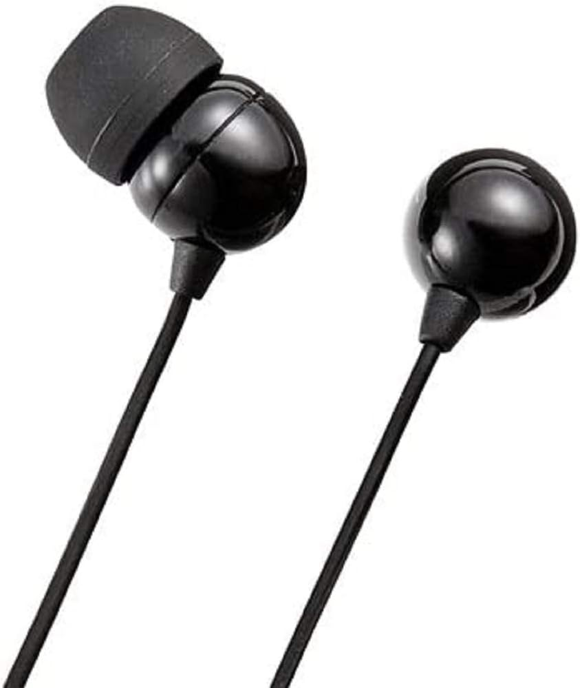 Sanwa Supply MM-HP117R Stereo Earphones (Red)