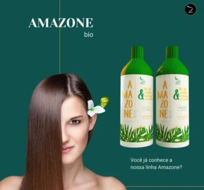 Brazilian Smoothing Amazon BIO Progressive Brush Masque1L + Shampoo1L - Zap image number 1