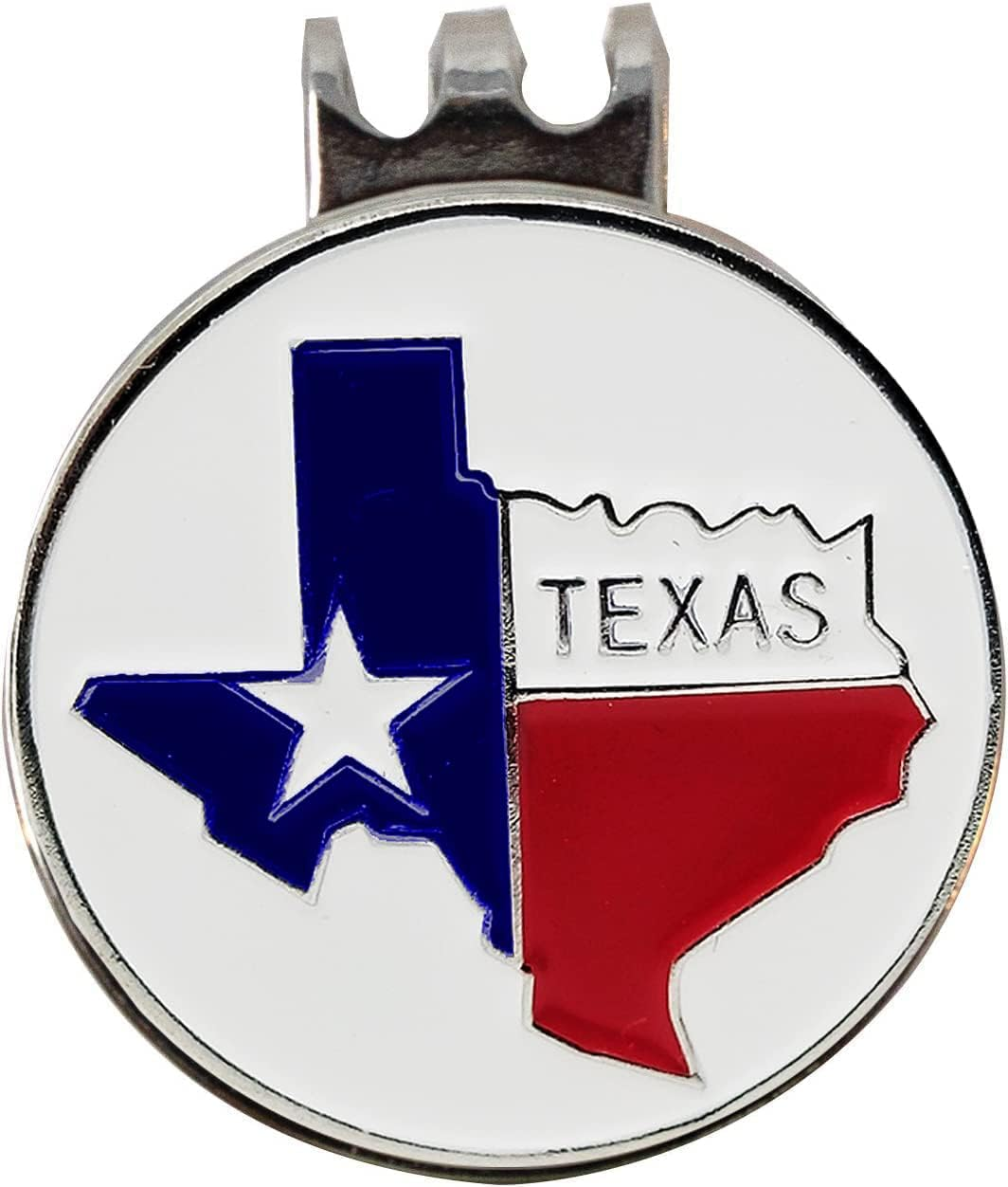 Da Vinci Magnetic Golf Hat Clip with 1 Inch Embossed Metal Golf Ball Marker - Shamrock image number 3