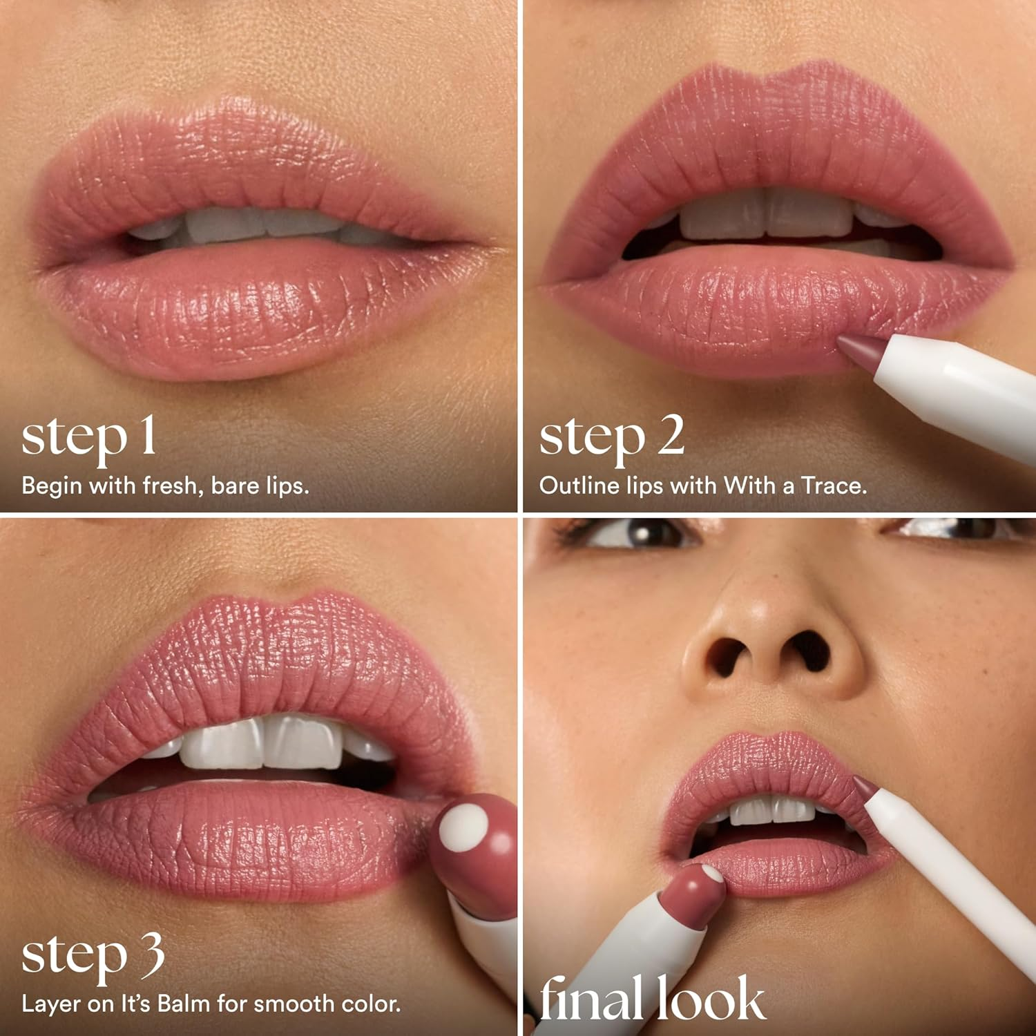 (Canyon Rose) - Julep It'S Balm Lip Balm Crayon, Full-Coverage Lipstick & Lip Moisturiser with Semi Gloss Finish, Canyon Rose image number 3