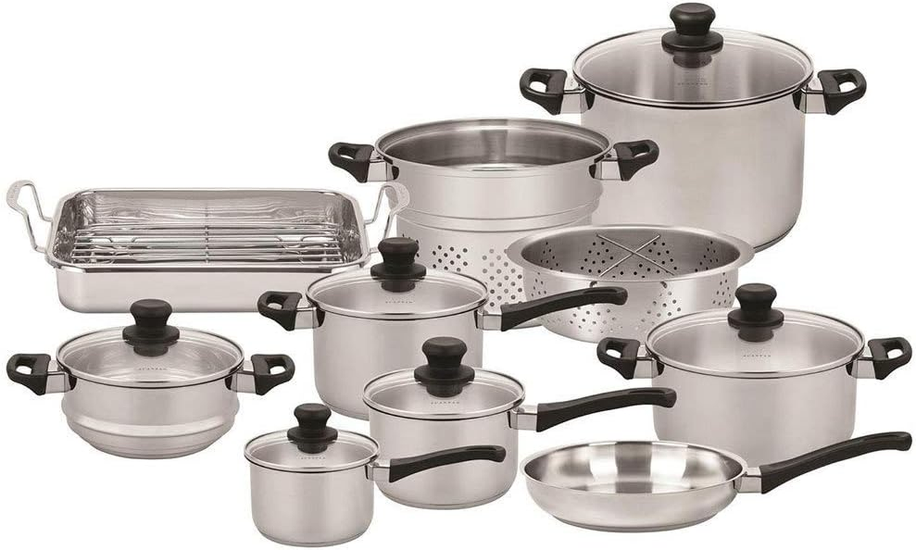 Scanpan Classic INOX Cookware 10-Pieces Set image number 2