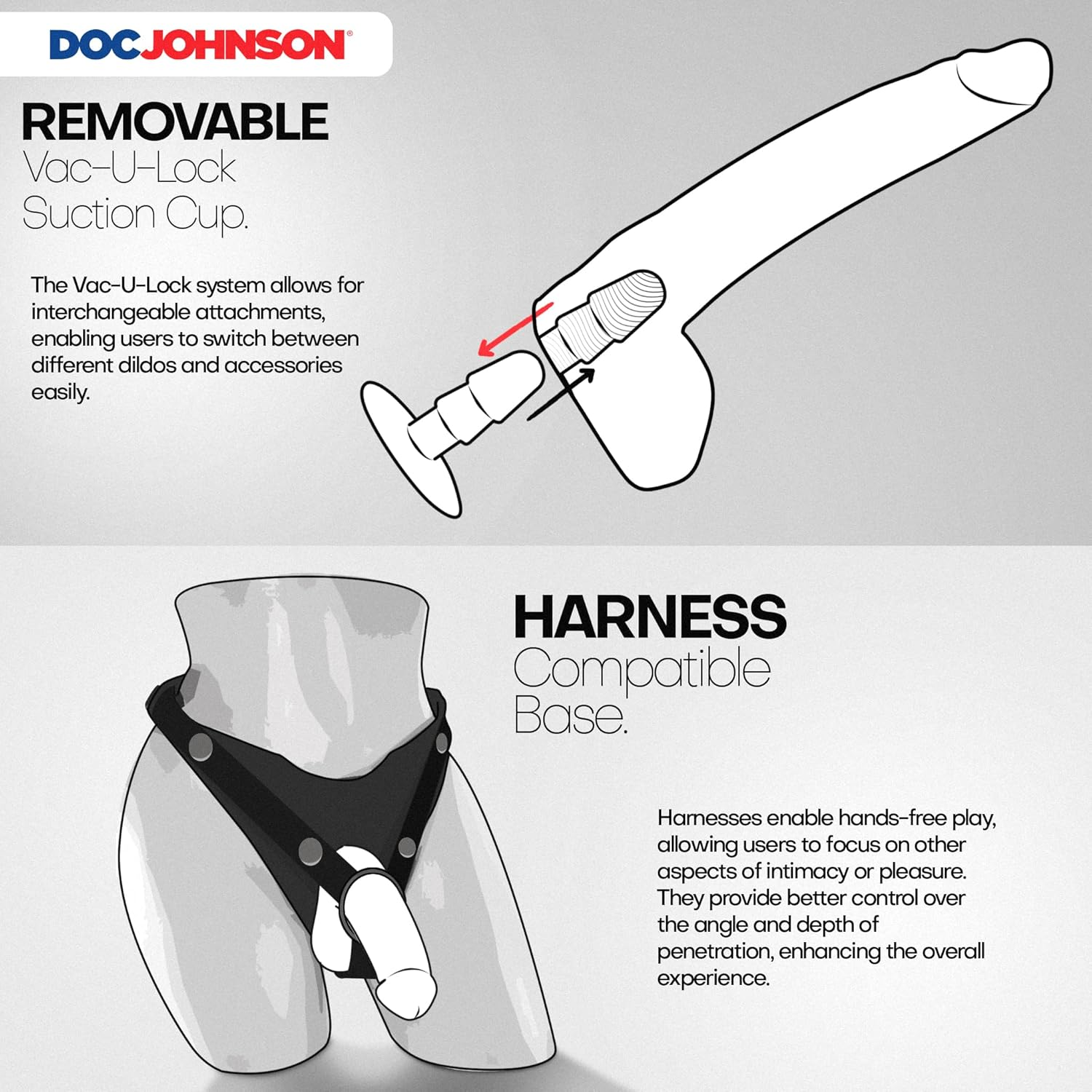 Signature Cocks - Alex Jones - 11 Inch Ultraskyn Cock with Removeable Vac-U-Lock Suction Cup