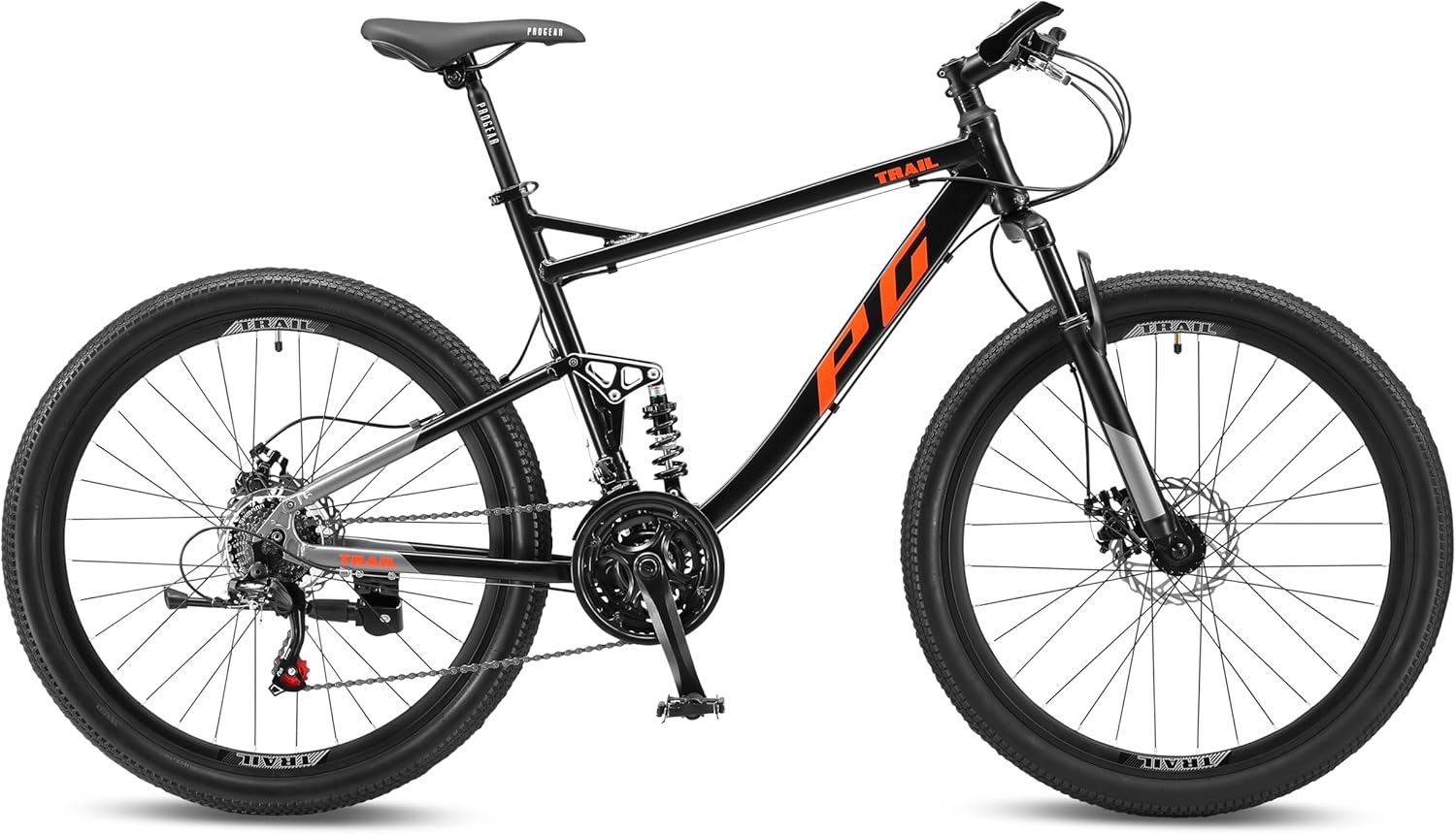 Progear Trail Dual Suspension 26 Inch Mountain Bike image number 4