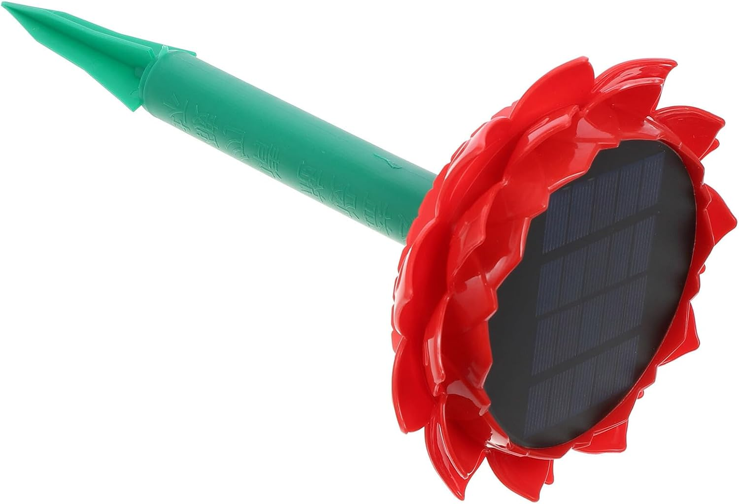 MUELODSIC Waterproof Solar Powered Speaker Portable Outdoor Wireless Speaker with Lotus Design for Garden Courtyard, Sturdy Weather-Resistant Wireless Music Player Featuring Buddhist Songs P image number 2