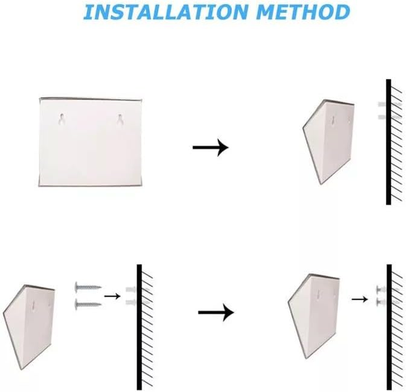 Aimallsolar LED House Signs: Stylish Stainless Steel Illuminated House Signs - Durable and Weatherproof Wall Lights for Clear Visibility image number 6