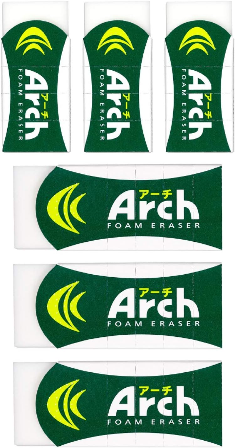 Sakura Crepas Eraser Arch Set, 3 Each, RAF60100-6P image number 5