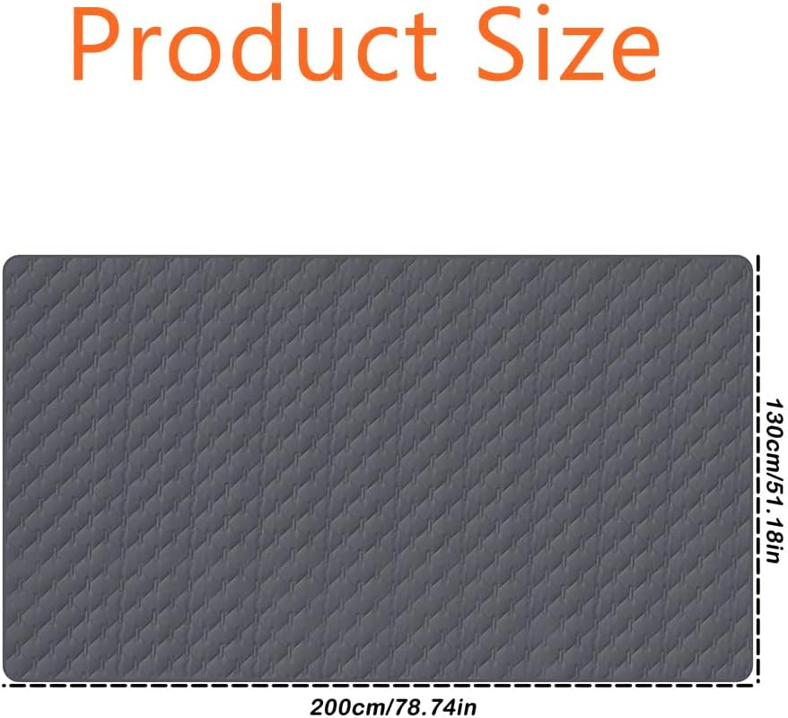 Waterproof Dog Bed Cover Anti-Slip Dog Couch Washable Pet Blanket Cover Waterproof Protector Cat Bed Couch Cover for Furniture Bed Couch Sofa 130X200Cm (Grey) (130 * 200) image number 3