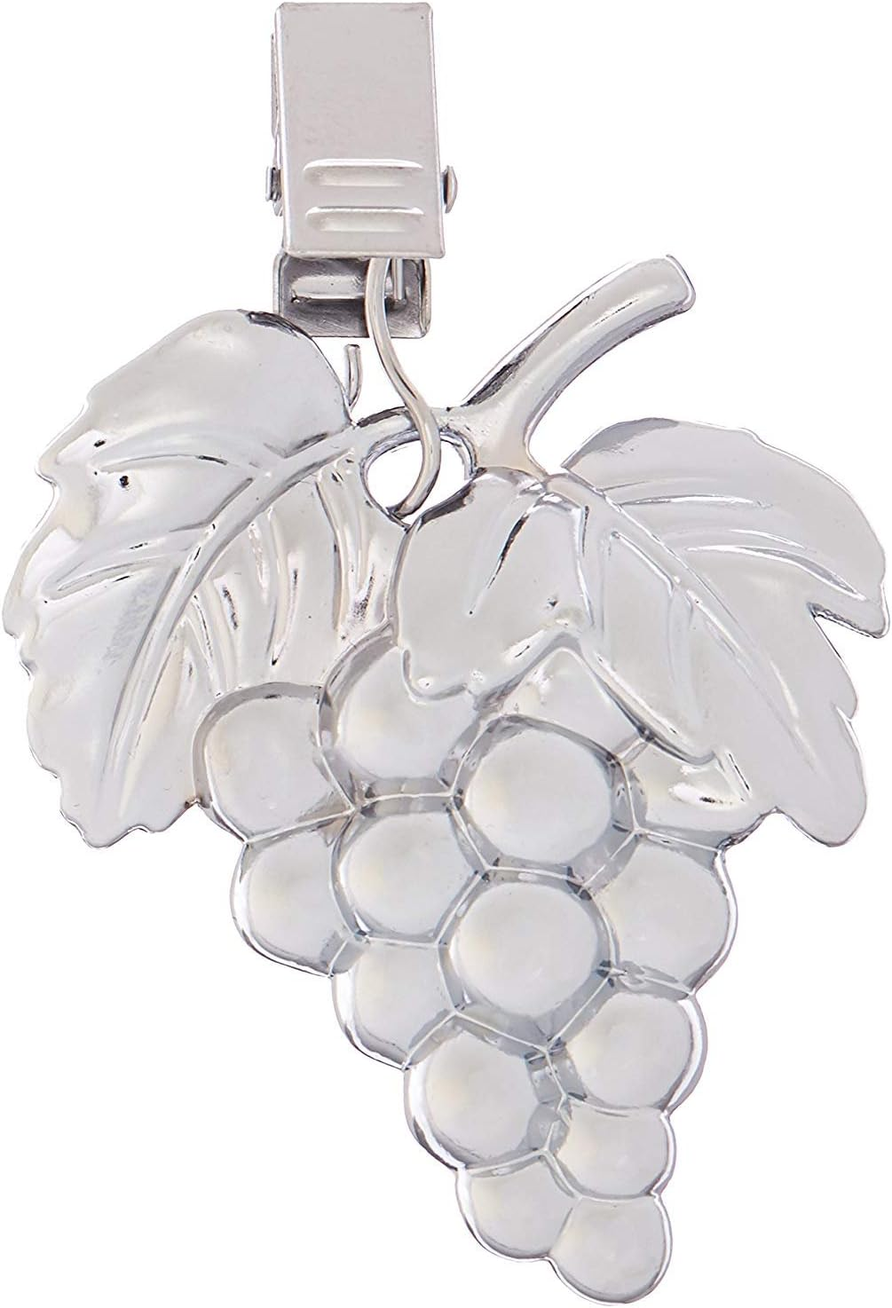 Prodyne TW-10-G Metal Grapes Tablecloth Weights, Silver image number 2