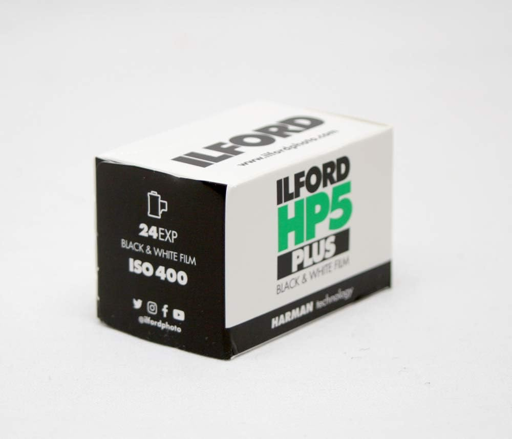 Ilford HP5+ Black & White Film, 24 Exp, Multipack of 5