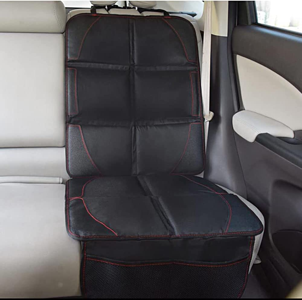 Car Seat Protector for Child - Black image number 1