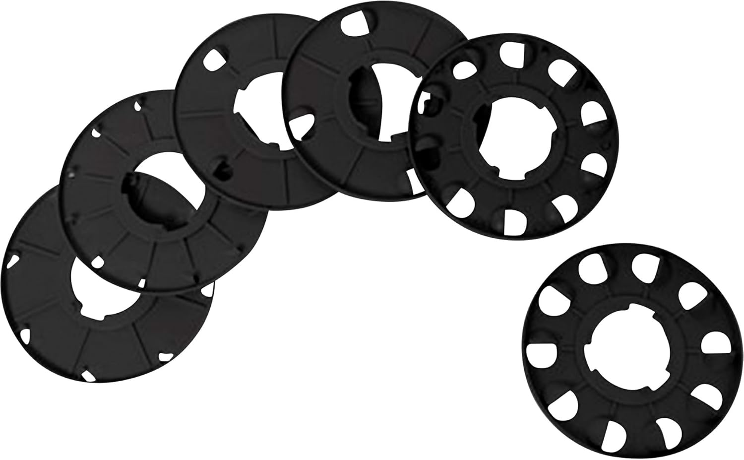 Chapin 8701B Garden Push Seeder Planter with 6 Seed Plates for up to 20 Varieties of Seeds, Zinc Plow Blade, Row Marker, Powder Coated Steel Frame, Red/Black image number 5