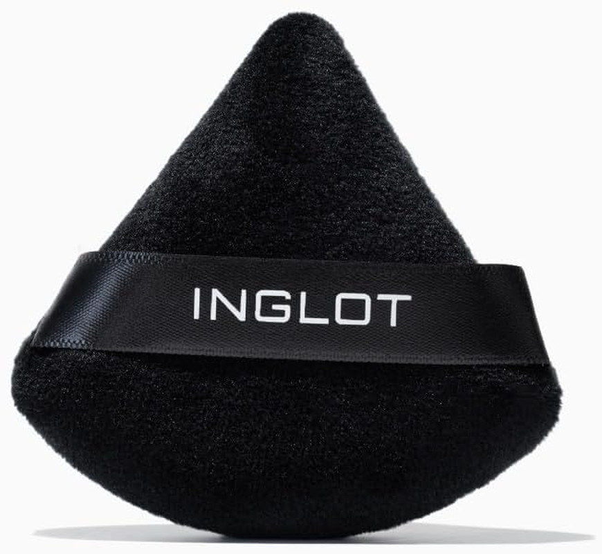 INGLOT Professional Triangle Makeup Applicator, Soft and Gentle Sponge for Applying Powder, Even Blending and Highlighting Makeup Details, Gives Your Makeup the Perfect