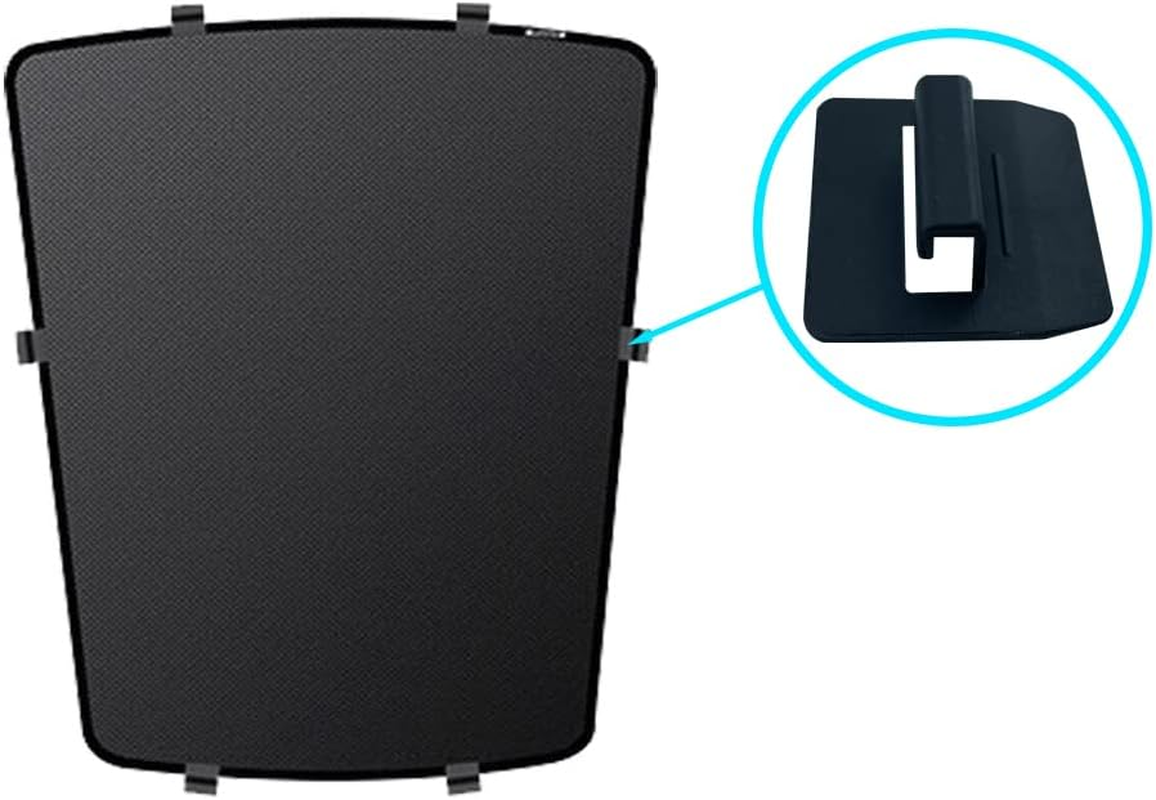 Oisinlas 16 PCS Sunshade Clips Roof Shade Clips for Sunroof Compatible with Tesla Model 3 Model Y Roof Sun Shade Heat Shield Installation Accessories(Black, Model 3) image number 3