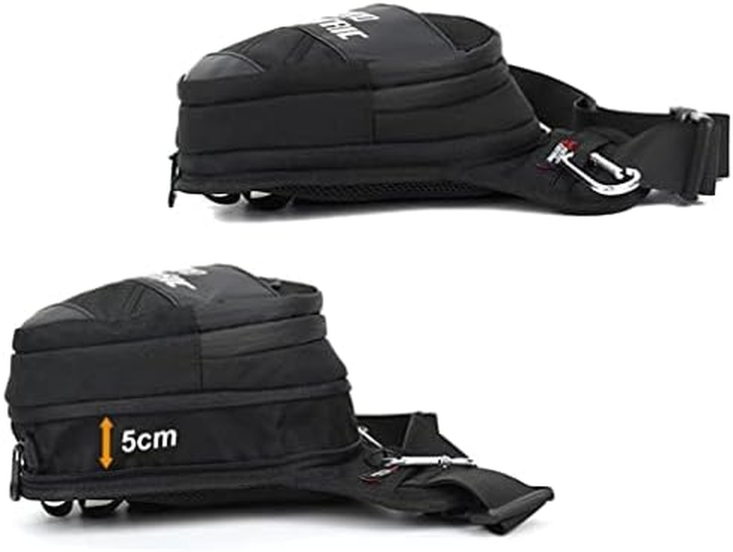 Canvas Thigh Drop Leg Bag for Men Outdoor Travel Hiking Climbing Tactical Military Motorcycle Bike Cycling Waist Fanny Pack Camping Casual Daypack image number 1