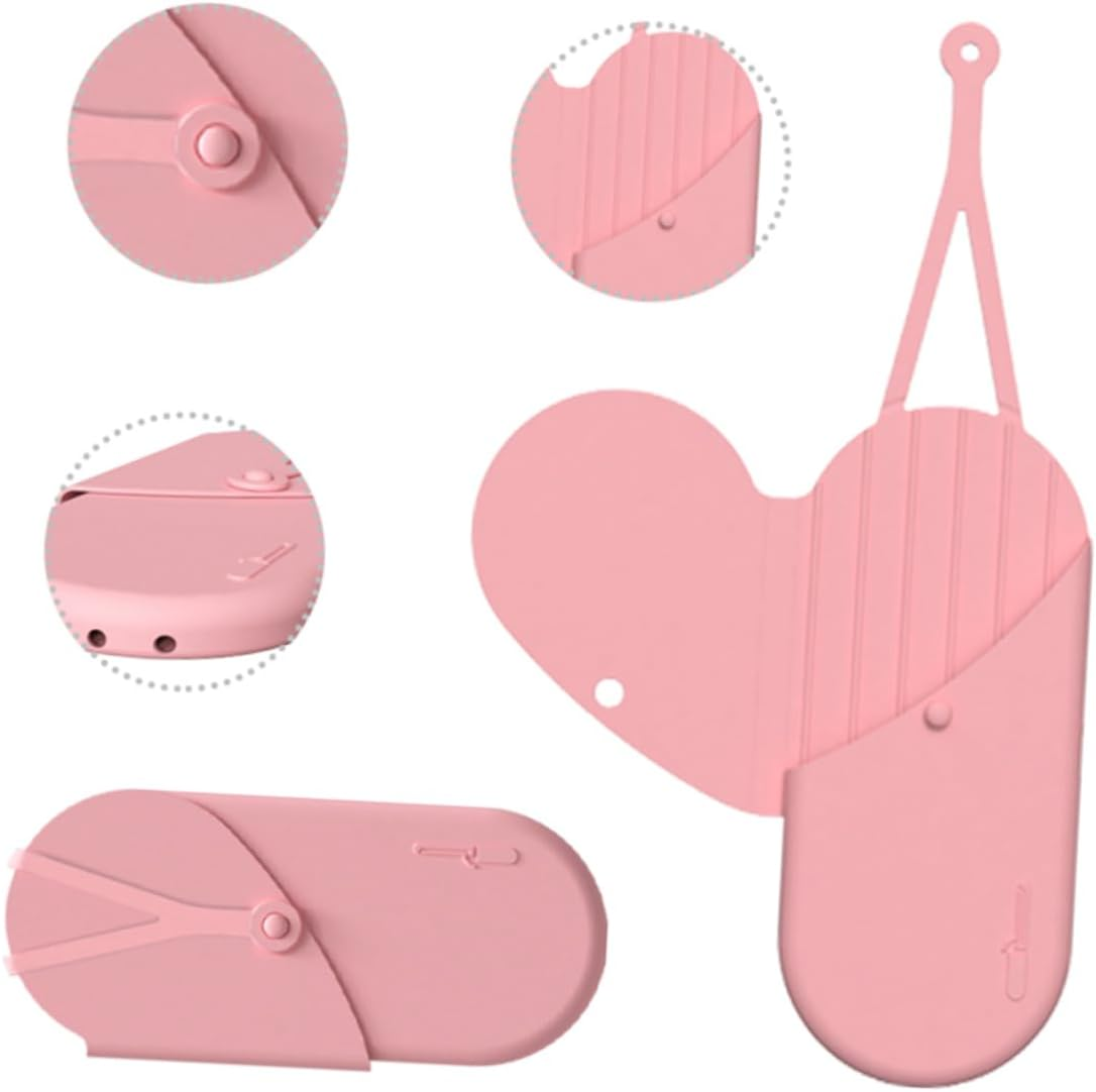 Ipetboom Hair Straightener Bag Silicone Mat Insulated Storage Organizer Heatproof for Home image number 1