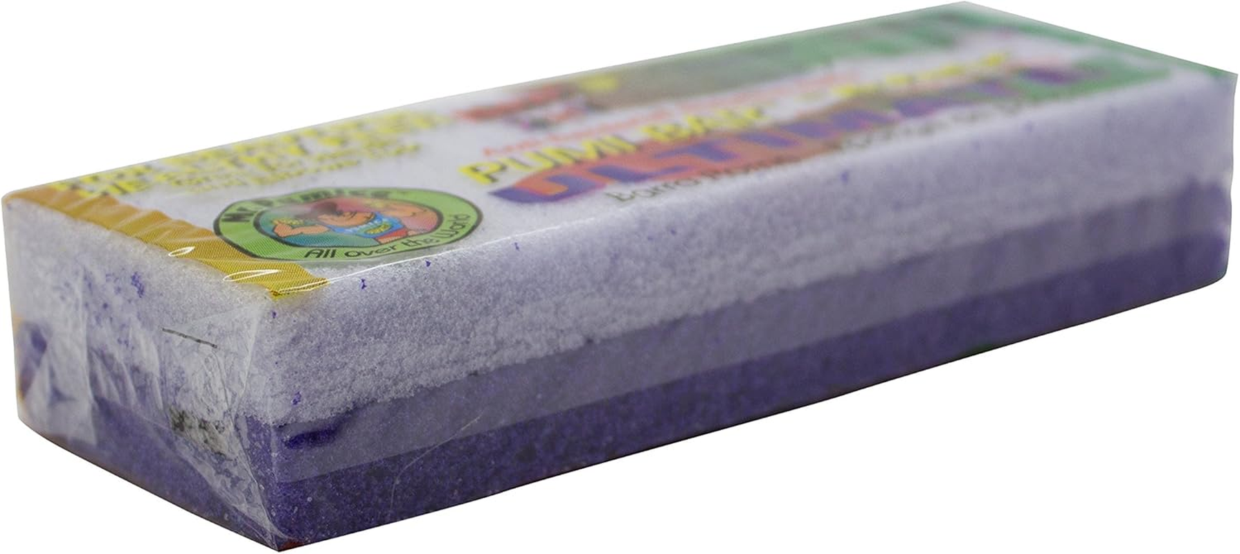 Mr. Pumice Ultimate Pumi Bar (2 Pack): 2-In-1 Callus Remover, Pedicure Stone & Ped File Scrubber for Smooth Feet and Heels, Dual-Grit (Medium + Coarse) image number 6