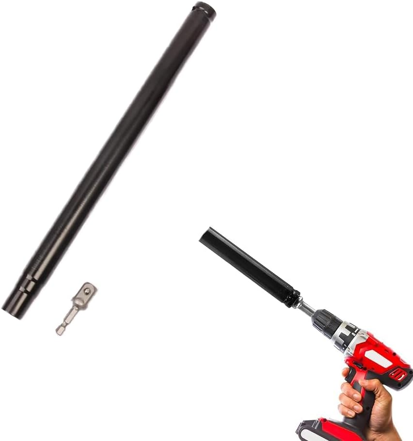 1PCS Power Nut Driver, Impact Nut Driver Set with Hex Shank, Hex Nut Driver Set, Nut Runner Hollow Socket, Fit Long Bolts and Ductwork for Overhead Fastening Applications Operations image number 2