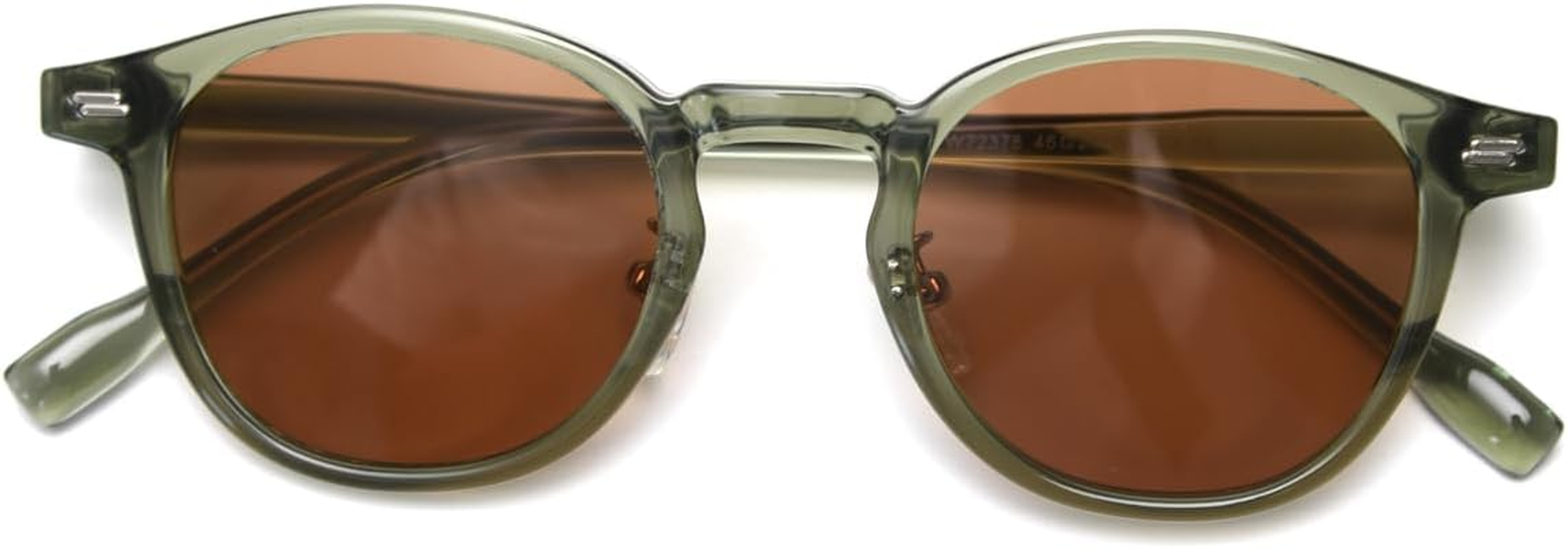 Retro Polarised Sunglasses TR90 Ultra Light Vintage Sunglasses Women'S Fashion Squaure Eyewear - Black image number 5