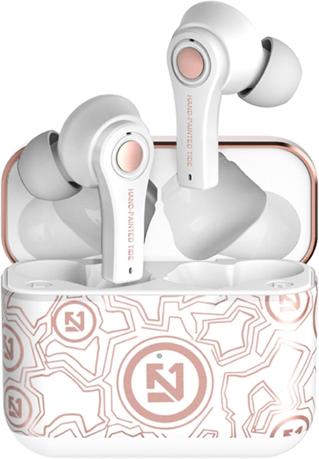 Headphones &ndash; Aurnics | Wireless Headphones | Waterproof and Dust Earphones in Earphones with Microphone | Noise Cancelling Earphones for Smartphones and Tablets | Portable Sports Listening Kit image number 2