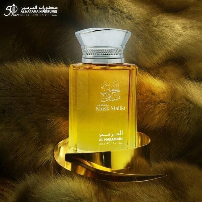 Musk Maliki by Al Haramain for Unisex - 3.3 Oz EDP Spray