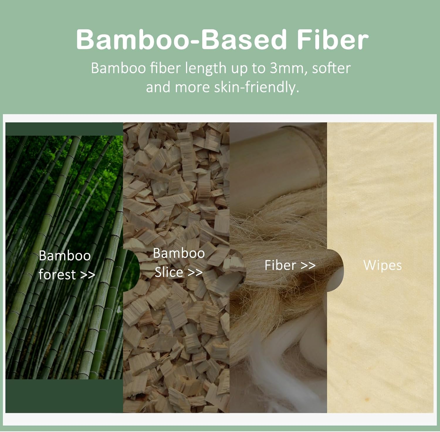 Bamboo Flushable Wet Wipes | Hypoallergenic | Septic Safe | Unscented | Eco Friendly | Soothing Botanicals & Aloe | Travel Size | for Women/Kids/Adults | 360Pk