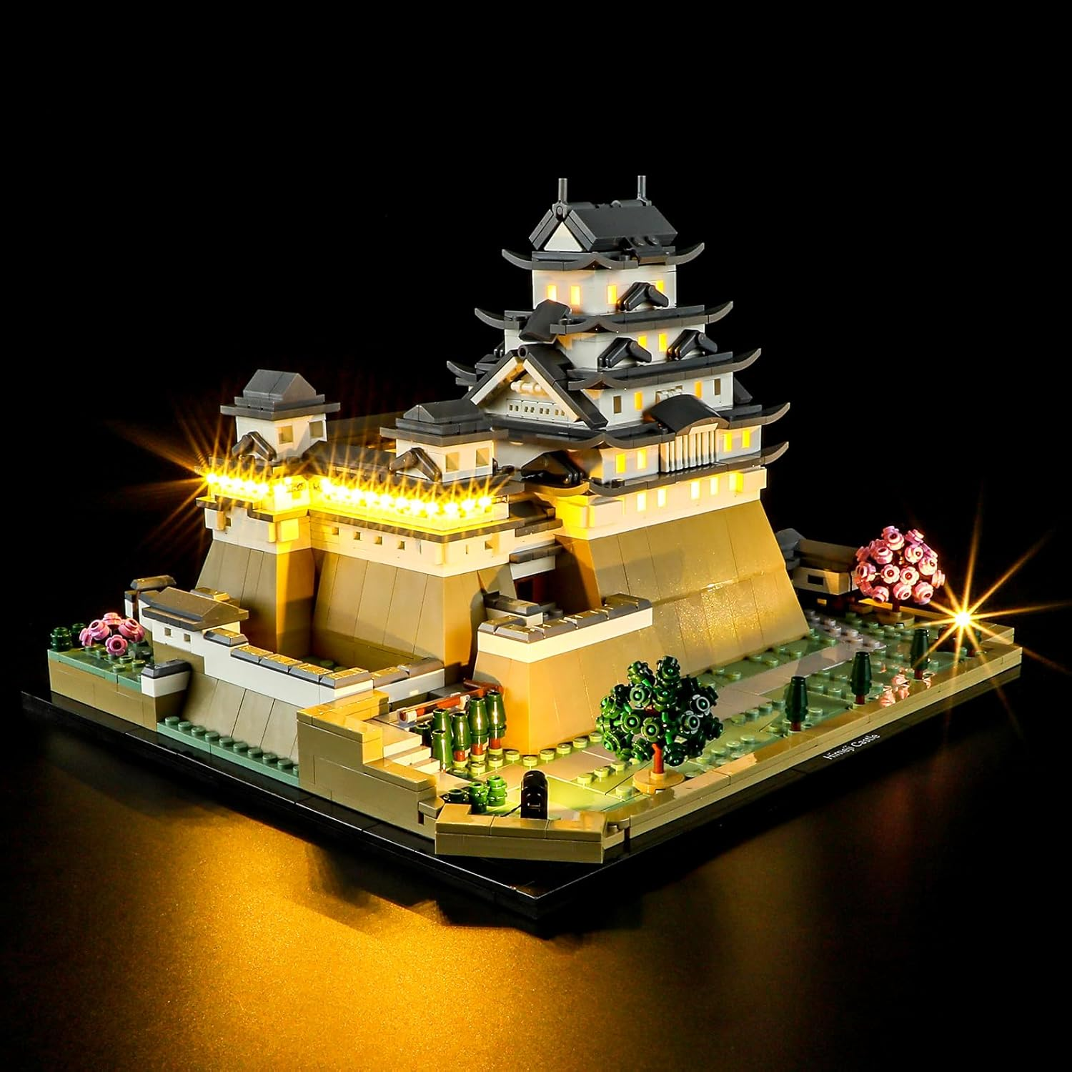 BRIKSMAX Led Lighting Kit for  21060 Himeji Castle - Compatible with  Architecture Building Set- Not Include  Set image number 4