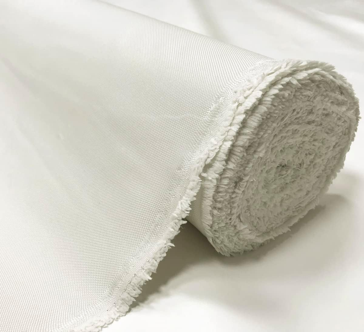 A-Express Heavy Duty Durable Thick Waterproof Canvas 600D Outdoor Tarpaulin Sold by the Metre - White 2 Metres (200 Cm X 150 Cm) image number 2