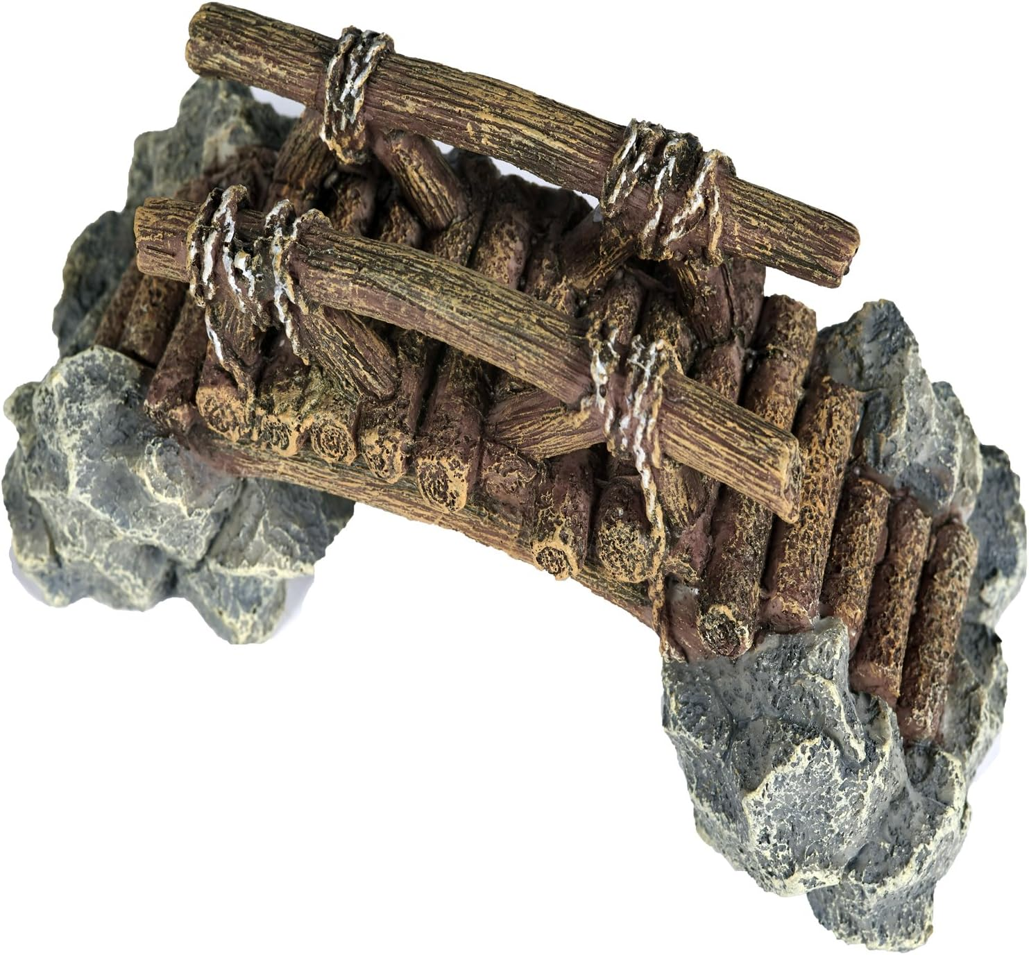 Pet Ting Jungle Bridge Aquatic Ornament - Aquarium Decoration - Vivarium Decoration