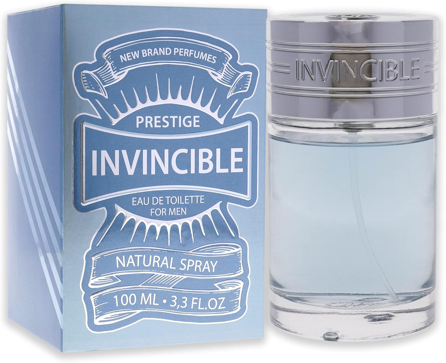 New Brand Prestige Invincible by New Brand for Men - 3.3 Oz EDT Spray image number 2