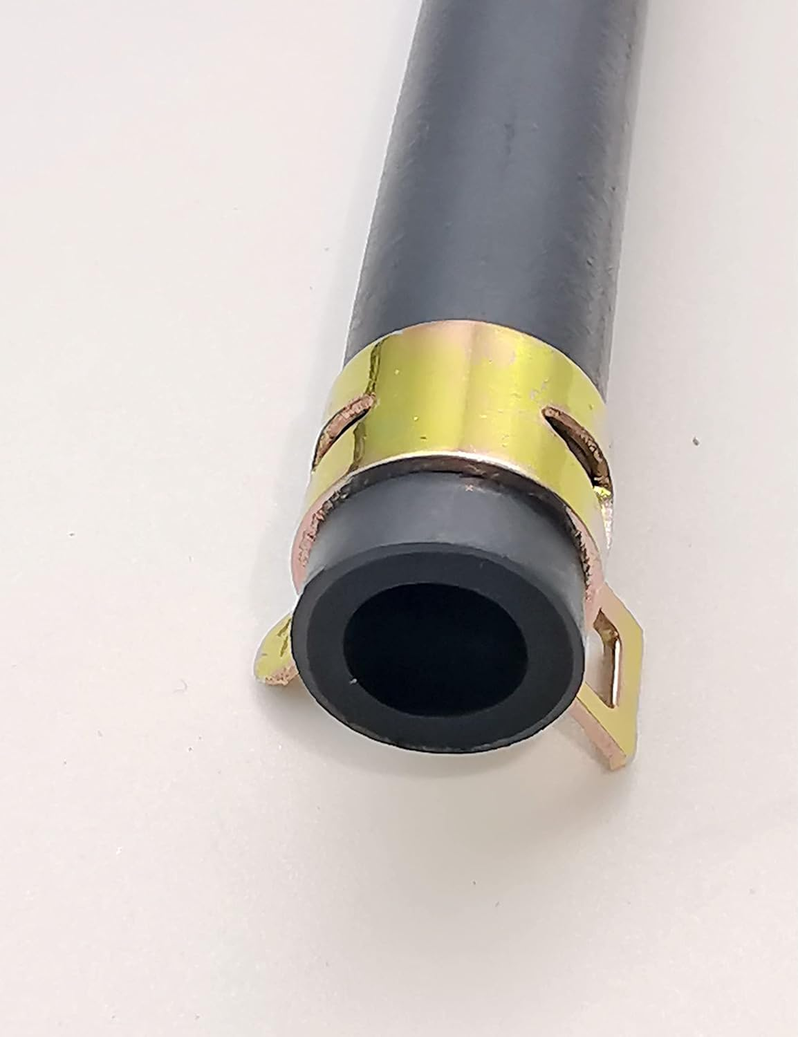 YAMAKATO 10 Feet 1/4 Inch ID Fuel Line Hose for Kawasaki Kohler Briggs & Stratton Small Gas Diesel Powersports Engines and Generators W/ 20 Clamp Rubber Black image number 3