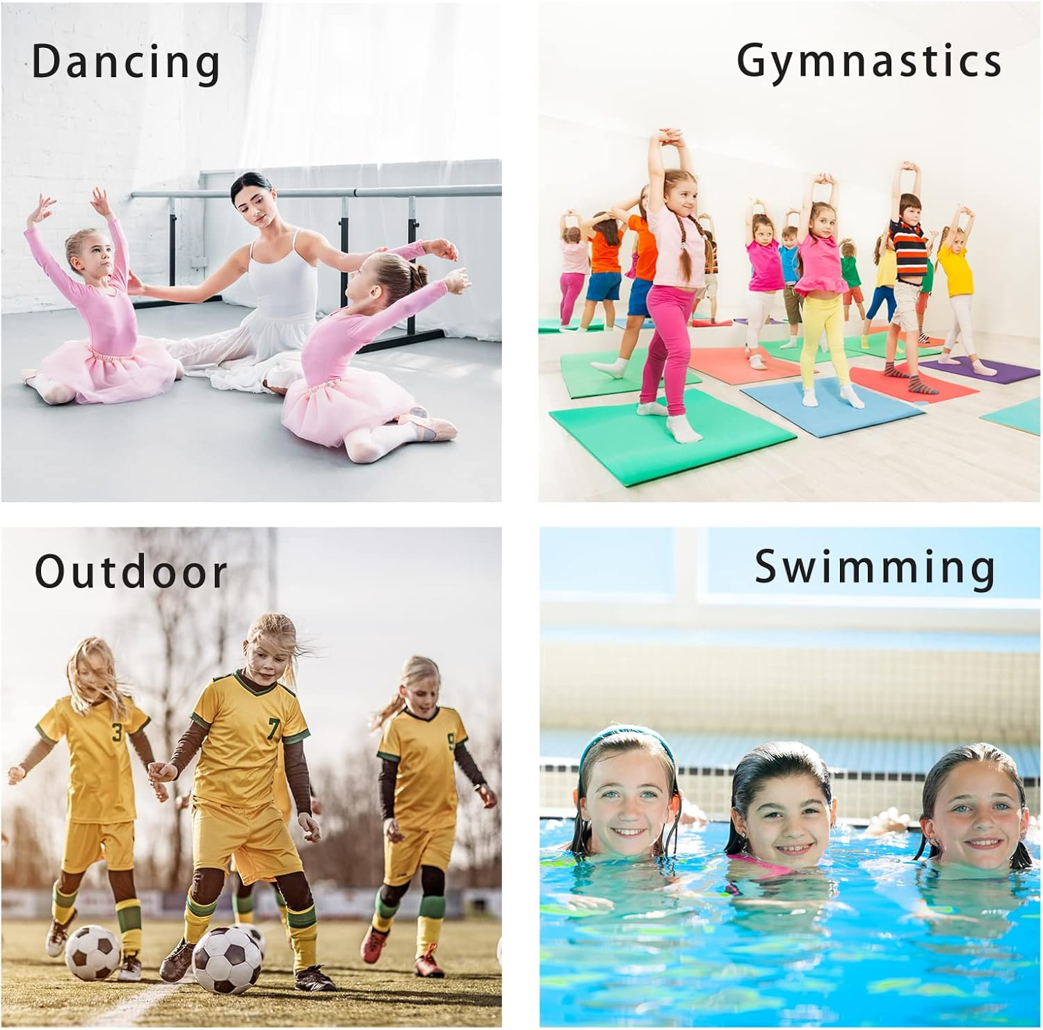 Sports Gym Bag Dance Bag Carry on Weekender Bag for Girls Teen Women, Waterproof Travel Duffle Bag with Wet Pocket and Shoe Compartment, Tiedyepink, Bag Only image number 6