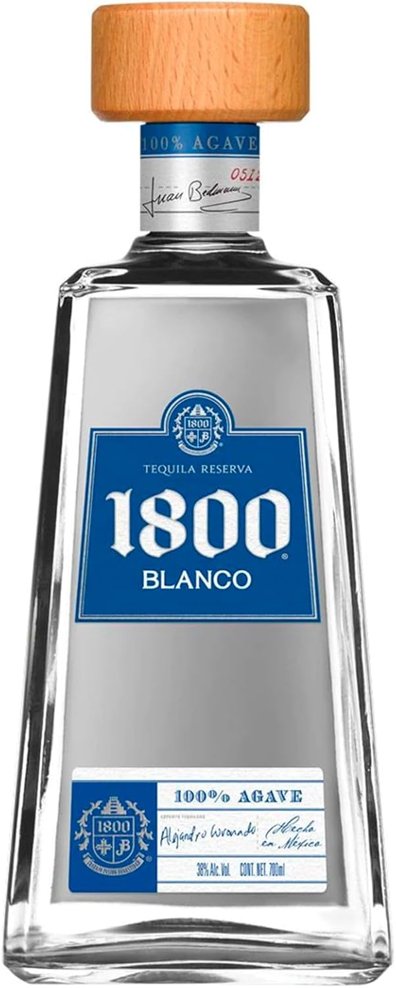 1800 Silver Blanco Tequila