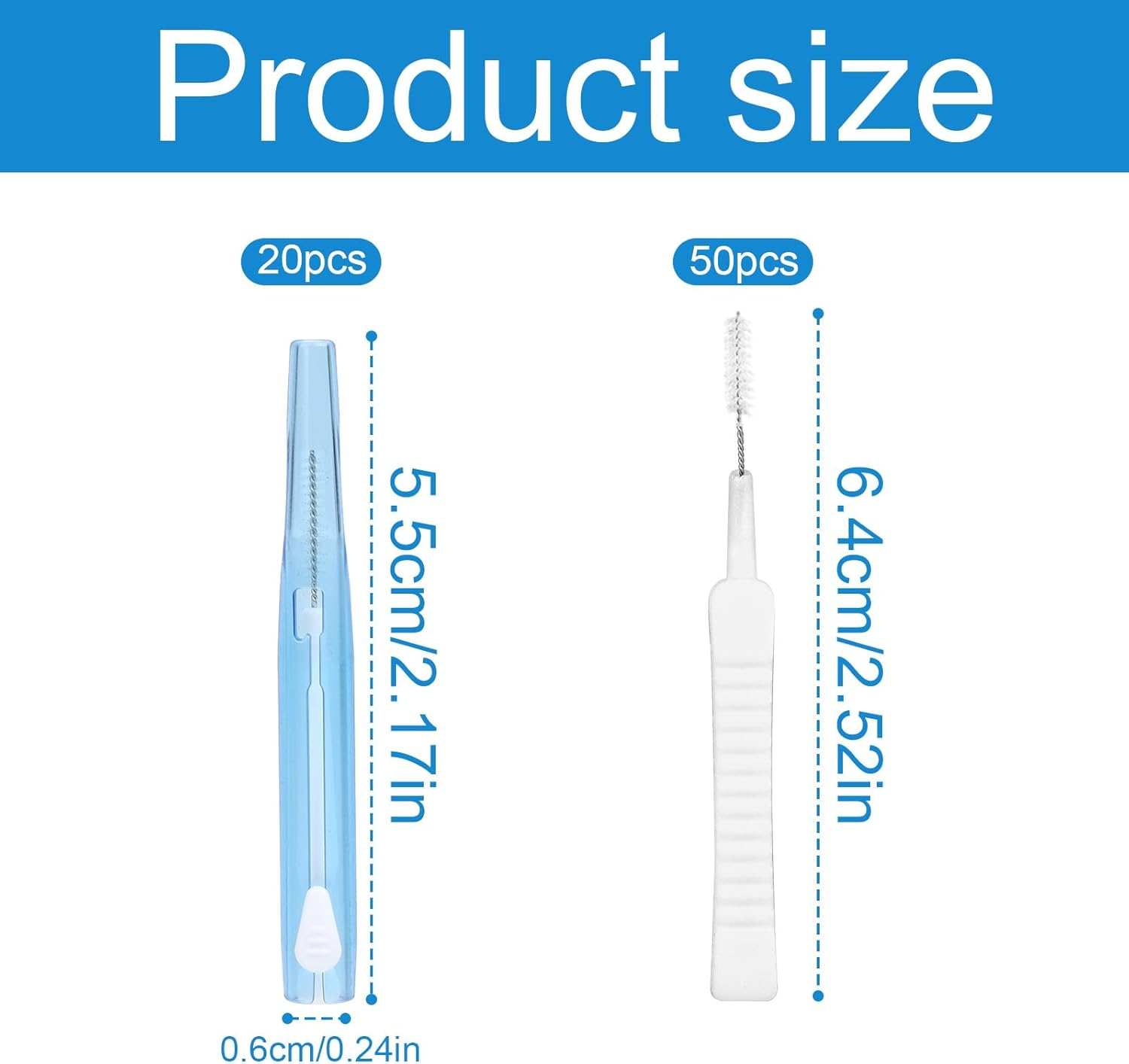 70Pcs Shower Head Cleaner Tool Kit, 2 Styles Shower Head Cleaning Brush for Unclogging Tiny Nozzle Holes Gaps in Showerheads Faucets 3D Printers image number 4