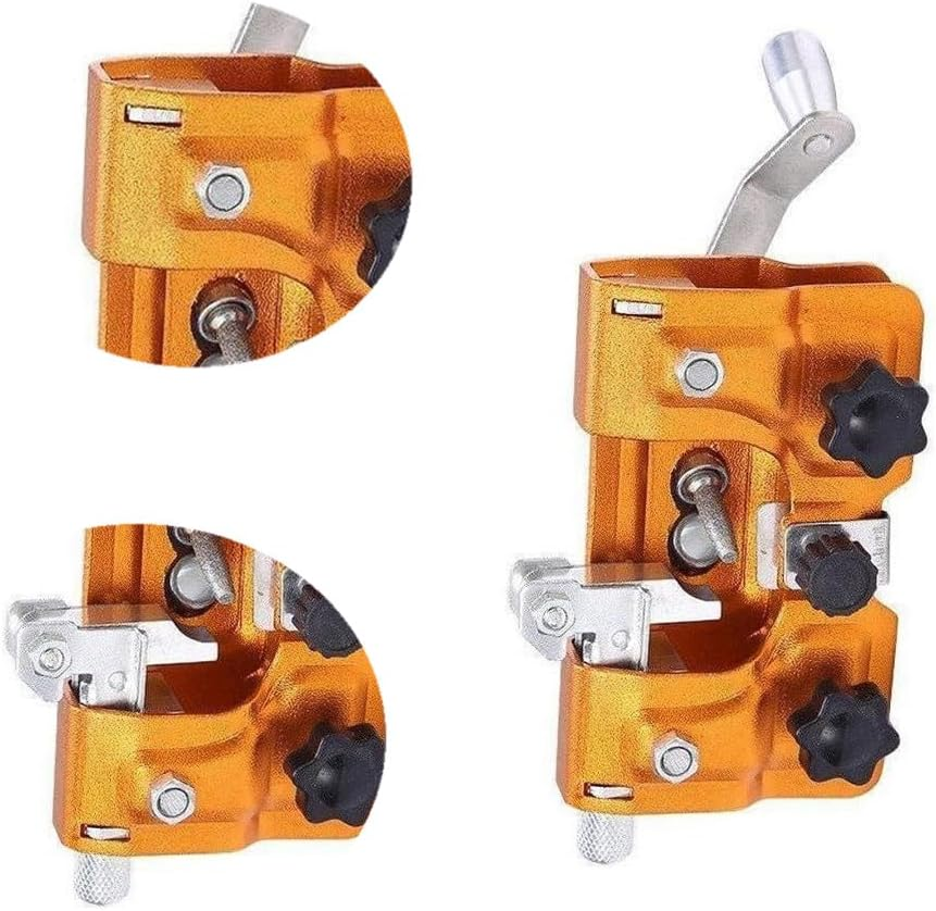 Chainsaw Sharpener, Portable Chainsaw Sharpening Jig Kit, Chainsaw Vise and Hand-Cranked Chainsaw Sharpening Jig Kit for Lumberjack, Landscaper, Maintenance Worker Loopunk image number 2
